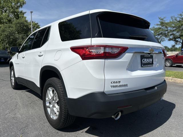 used 2021 Chevrolet Traverse car, priced at $22,611