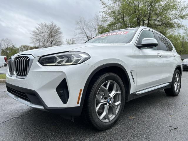 used 2022 BMW X3 car, priced at $31,325