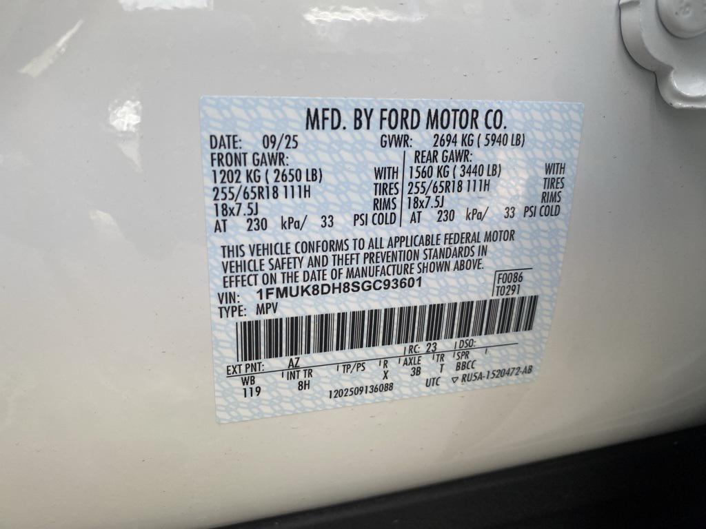 new 2025 Ford Explorer car, priced at $42,490