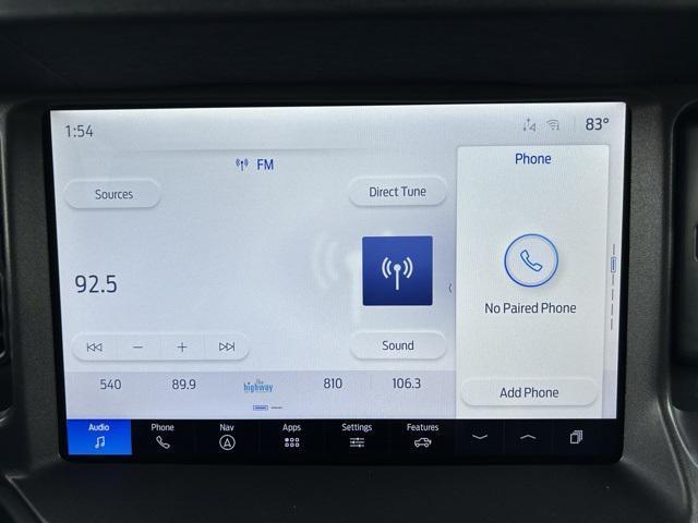 new 2025 Ford Bronco car, priced at $82,590