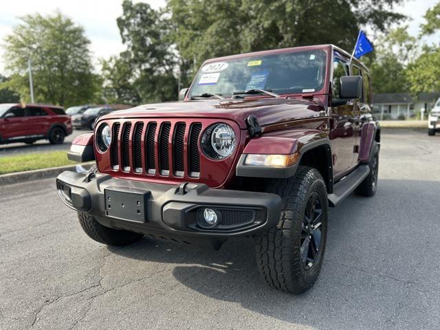 used 2021 Jeep Wrangler Unlimited car, priced at $33,490