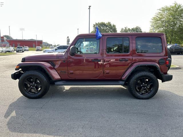 used 2021 Jeep Wrangler Unlimited car, priced at $33,490