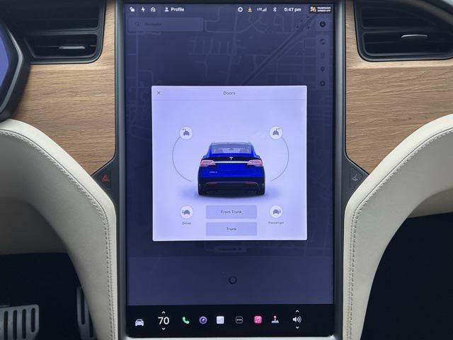 used 2020 Tesla Model X car, priced at $36,074