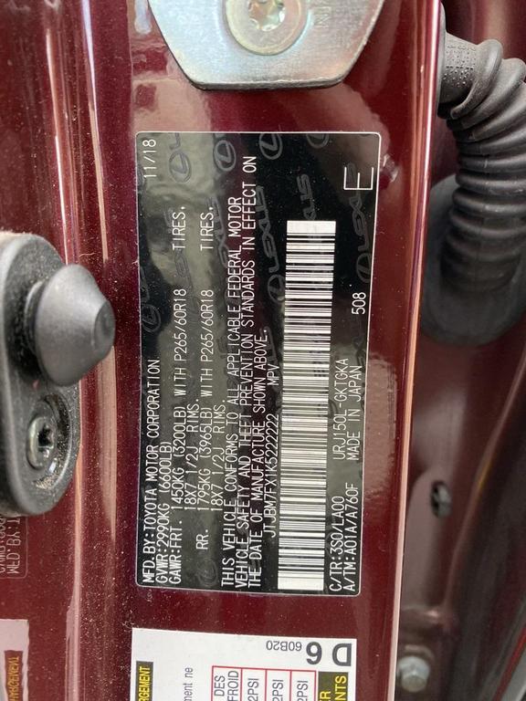 used 2019 Lexus GX 460 car, priced at $28,999