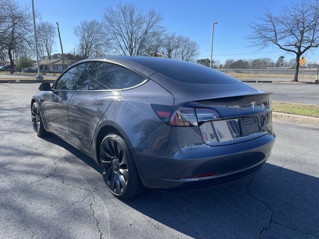 used 2023 Tesla Model 3 car, priced at $36,960