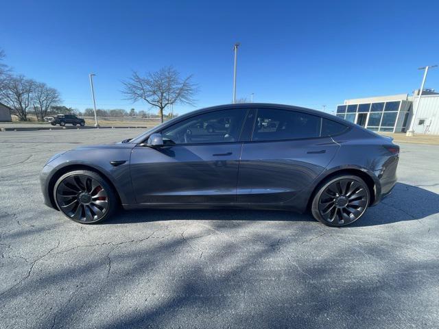 used 2023 Tesla Model 3 car, priced at $36,960