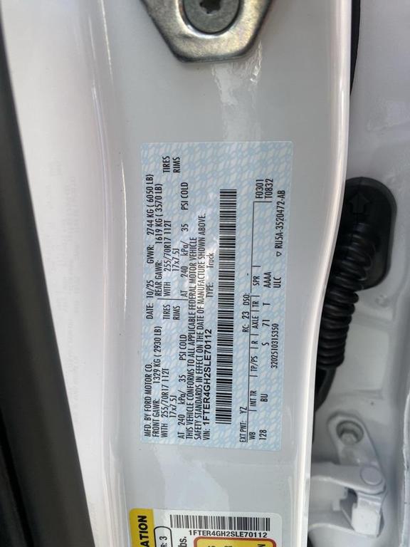 new 2025 Ford Ranger car, priced at $36,490