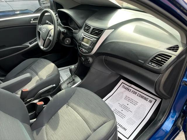 used 2017 Hyundai Accent car, priced at $7,995