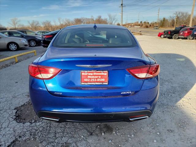 used 2016 Chrysler 200 car, priced at $13,933