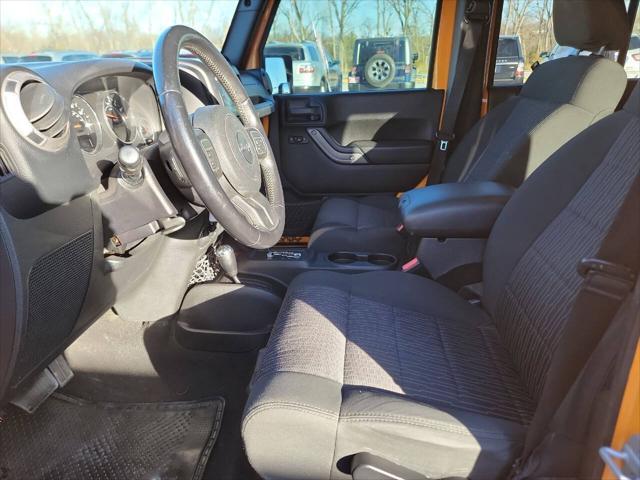 used 2012 Jeep Wrangler Unlimited car, priced at $17,997