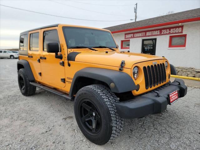 used 2012 Jeep Wrangler Unlimited car, priced at $16,925