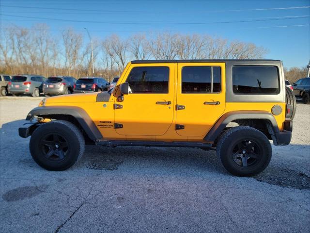 used 2012 Jeep Wrangler Unlimited car, priced at $17,997