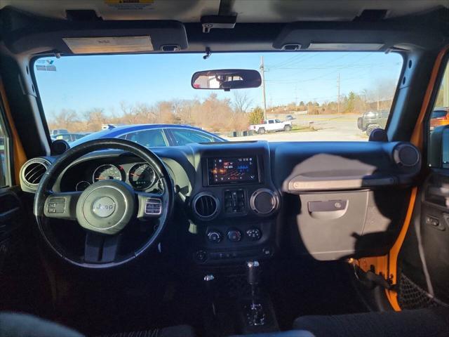 used 2012 Jeep Wrangler Unlimited car, priced at $17,997