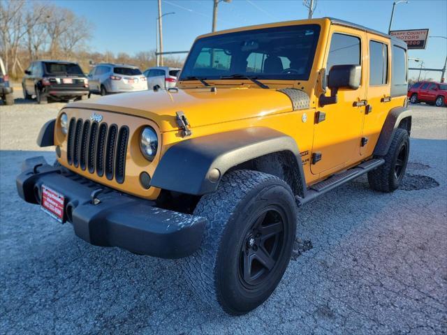 used 2012 Jeep Wrangler Unlimited car, priced at $17,997