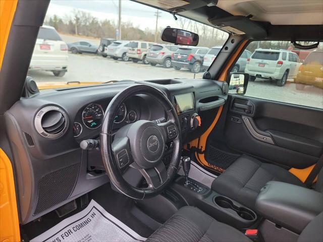 used 2012 Jeep Wrangler Unlimited car, priced at $16,925