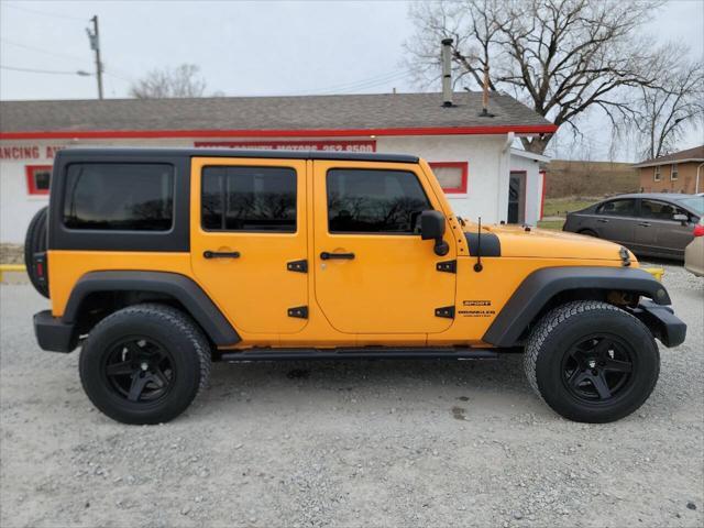 used 2012 Jeep Wrangler Unlimited car, priced at $16,925