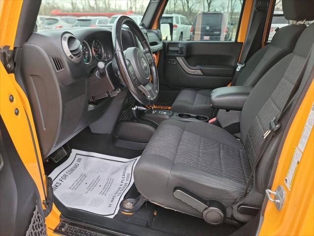 used 2012 Jeep Wrangler Unlimited car, priced at $16,925