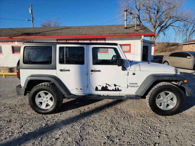 used 2013 Jeep Wrangler Unlimited car, priced at $18,997