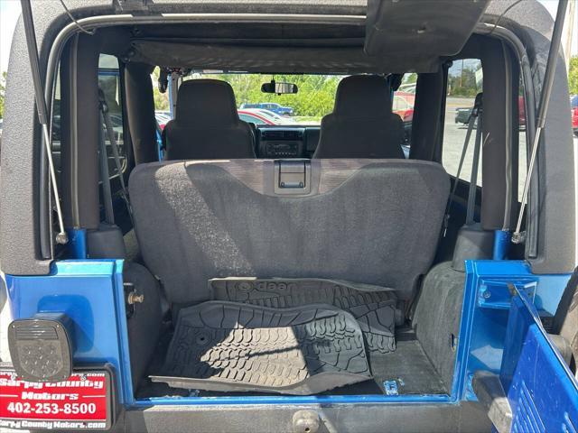 used 2003 Jeep Wrangler car, priced at $12,997