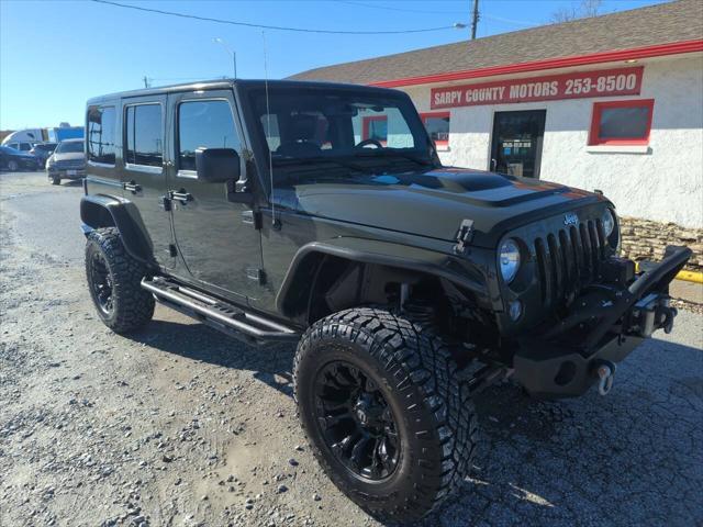 used 2015 Jeep Wrangler Unlimited car, priced at $17,929