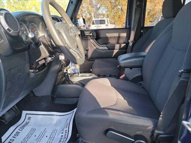 used 2013 Jeep Wrangler Unlimited car, priced at $19,929