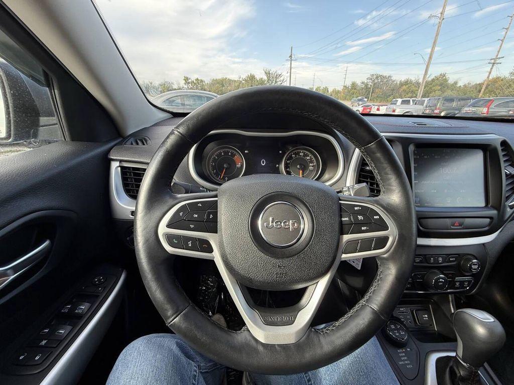 used 2017 Jeep Cherokee car, priced at $18,997