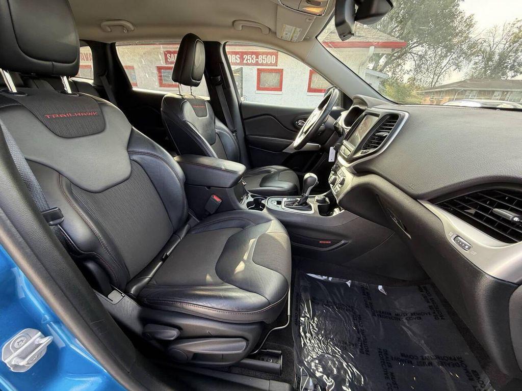 used 2017 Jeep Cherokee car, priced at $18,997