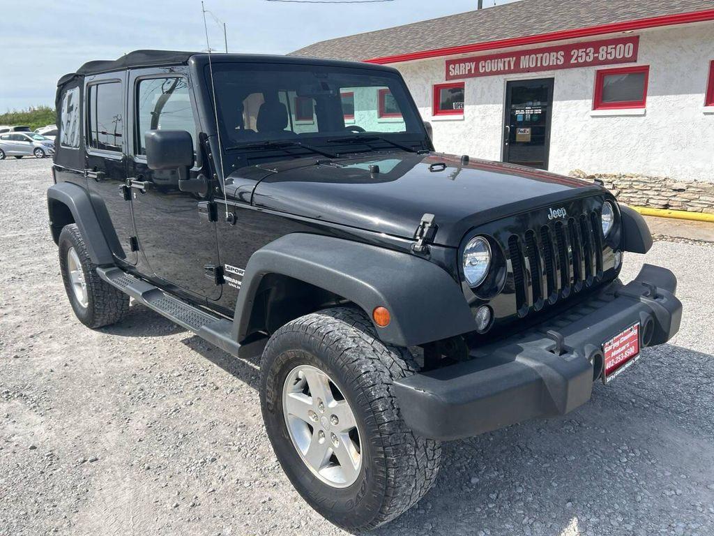 used 2015 Jeep Wrangler Unlimited car, priced at $18,997