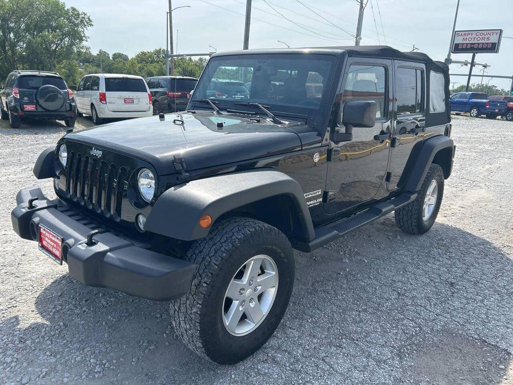 used 2015 Jeep Wrangler Unlimited car, priced at $18,997