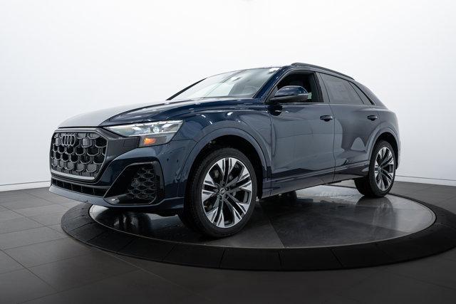 new 2025 Audi Q8 car, priced at $86,855