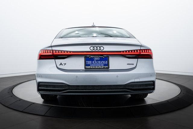 new 2025 Audi A7 car, priced at $77,085