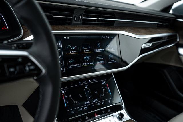 new 2025 Audi A7 car, priced at $77,085