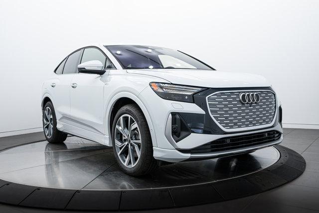 new 2024 Audi Q4 e-tron Sportback car, priced at $68,065