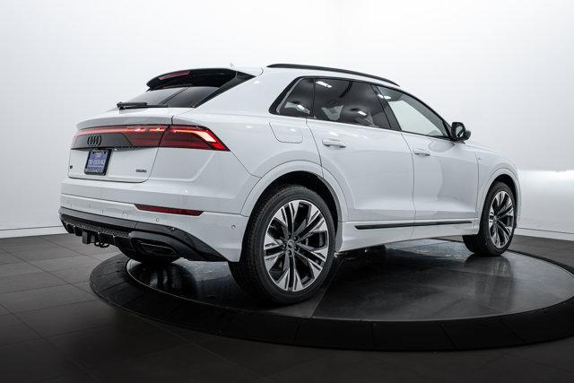 new 2025 Audi Q8 car, priced at $83,332