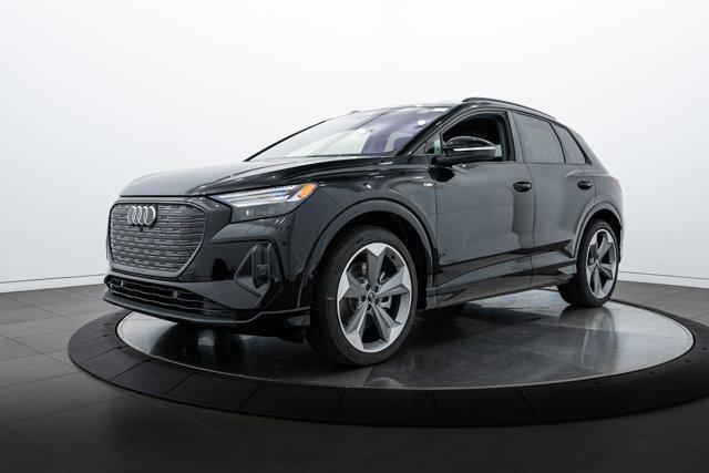 new 2024 Audi Q4 e-tron car, priced at $60,956