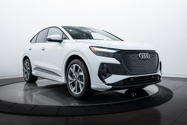 new 2024 Audi Q4 e-tron Sportback car, priced at $57,040