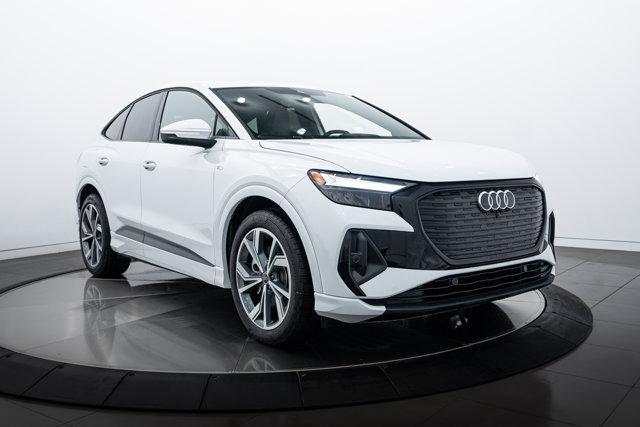 new 2024 Audi Q4 e-tron Sportback car, priced at $57,040