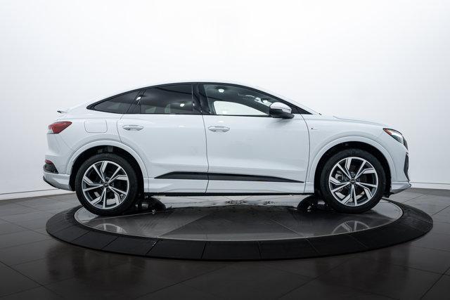 new 2024 Audi Q4 e-tron Sportback car, priced at $57,040