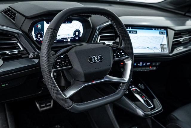 new 2025 Audi Q4 e-tron Sportback car, priced at $64,025