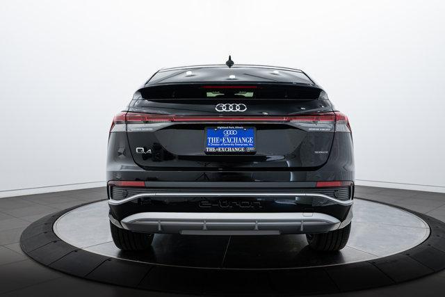 new 2024 Audi Q4 e-tron Sportback car, priced at $62,196