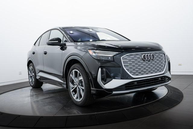 new 2024 Audi Q4 e-tron Sportback car, priced at $62,196