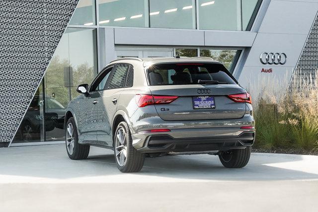 new 2024 Audi Q3 car, priced at $42,508