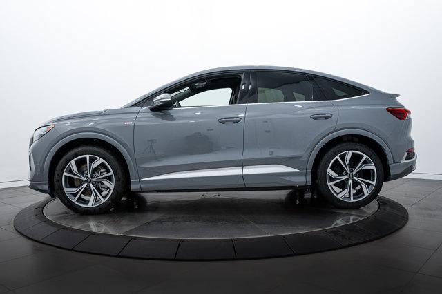 new 2025 Audi Q4 e-tron Sportback car, priced at $67,820