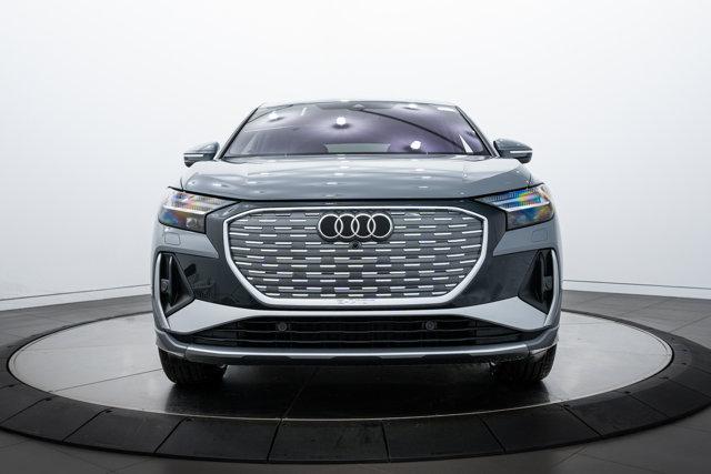 new 2025 Audi Q4 e-tron Sportback car, priced at $67,820