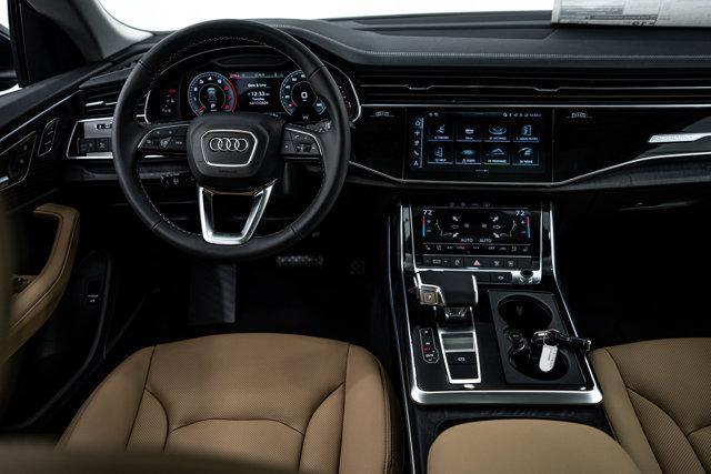 new 2025 Audi Q8 car, priced at $83,210