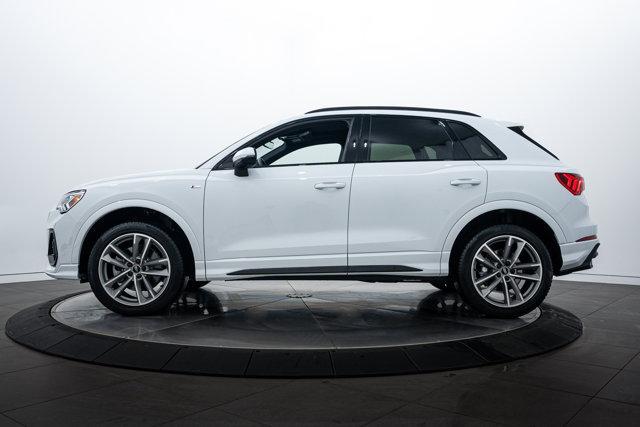 used 2024 Audi Q3 car, priced at $36,995