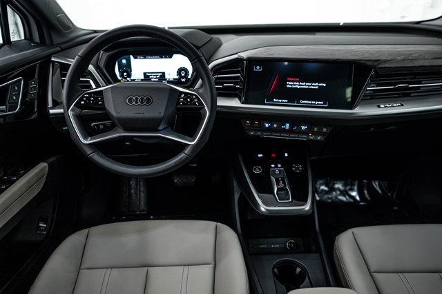 new 2025 Audi Q4 e-tron Sportback car, priced at $65,500