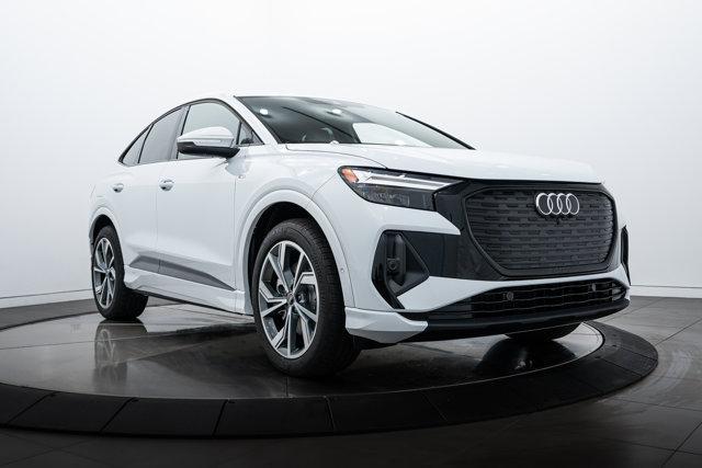 new 2024 Audi Q4 e-tron Sportback car, priced at $60,858