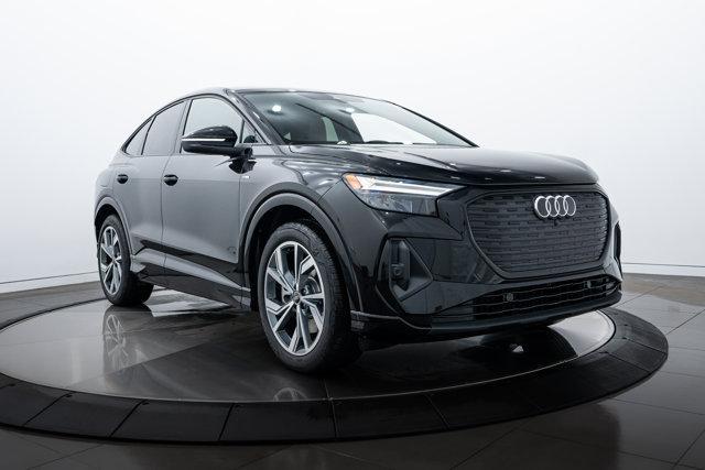 new 2025 Audi Q4 e-tron Sportback car, priced at $60,984