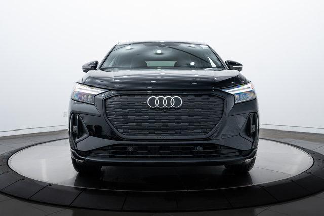 new 2025 Audi Q4 e-tron Sportback car, priced at $60,984